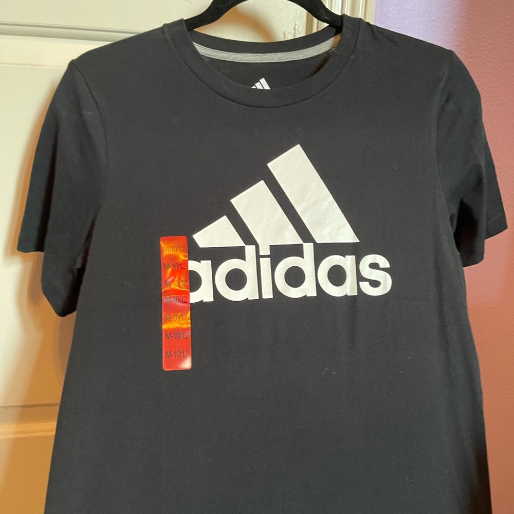 New Adidas Unisex Girls/Boys T Shirt